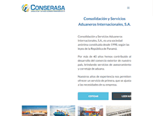 Tablet Screenshot of conserasa.com